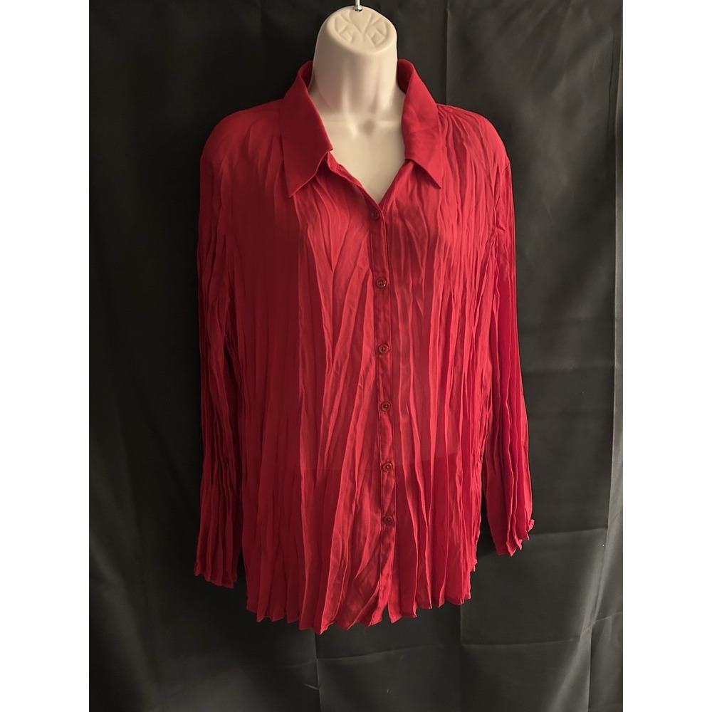 New Size 18/20 Venezia Candy Red Top #1567*10